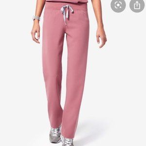 FIGS Livingston Basic Scub Pants Limited Edition Mauve Pink XS Tall